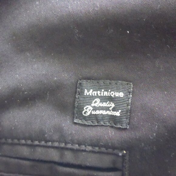 Bundle of 2 Matinique Pristu Tailored Pants (Navy and Black) - Picture 4 of 10